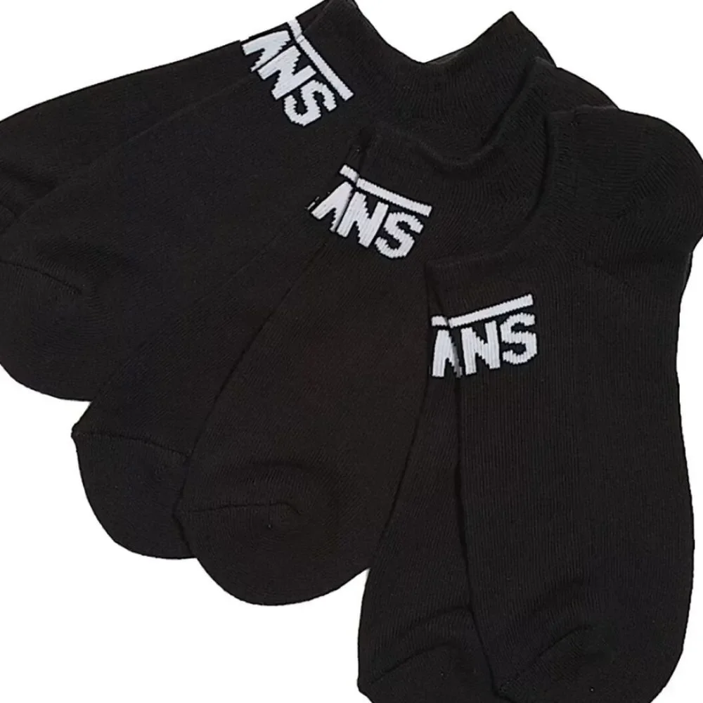Vans 3-PK‎ Classic Kick Low-Cut Socks- Black